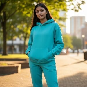 Hooded Sweatshirt Jogger Set Big Kids XL NWT